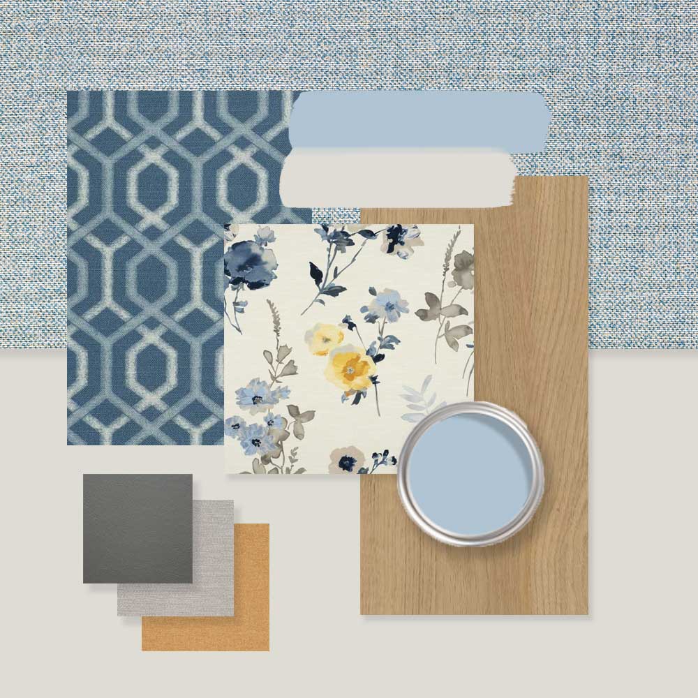 Blue-Moodboard