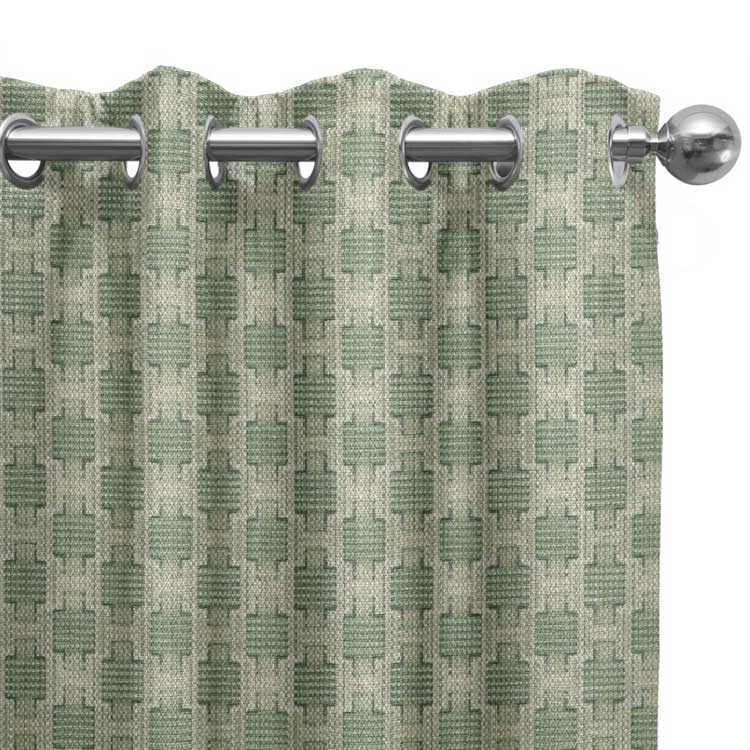 Curtains-Festive-Green-Scheme