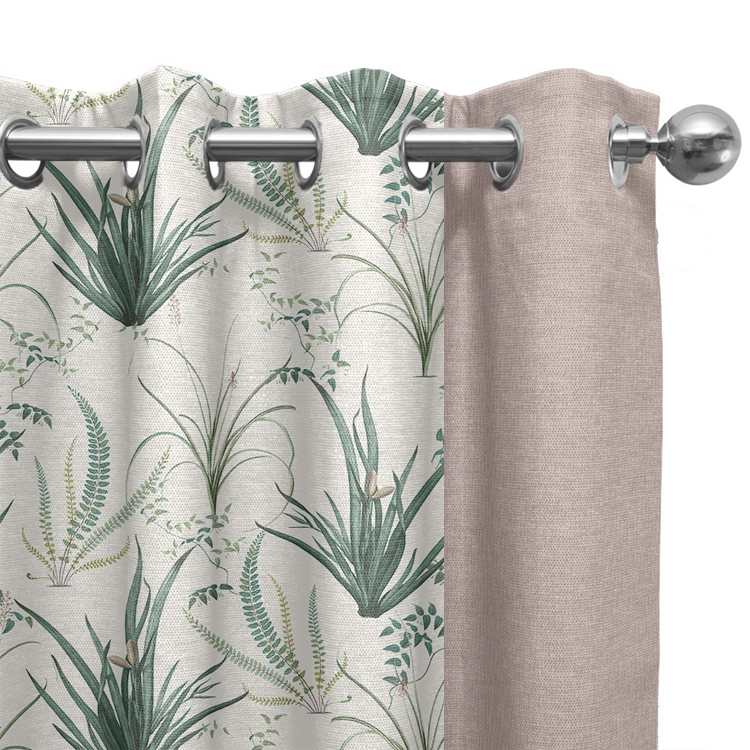 Summer Green Curtains