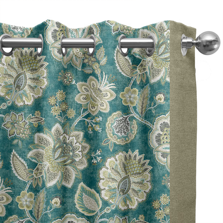 Evergreen Heritage Eyelet Curtain