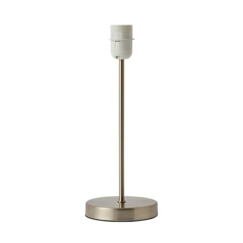 Chrome Table Stick Lamp
