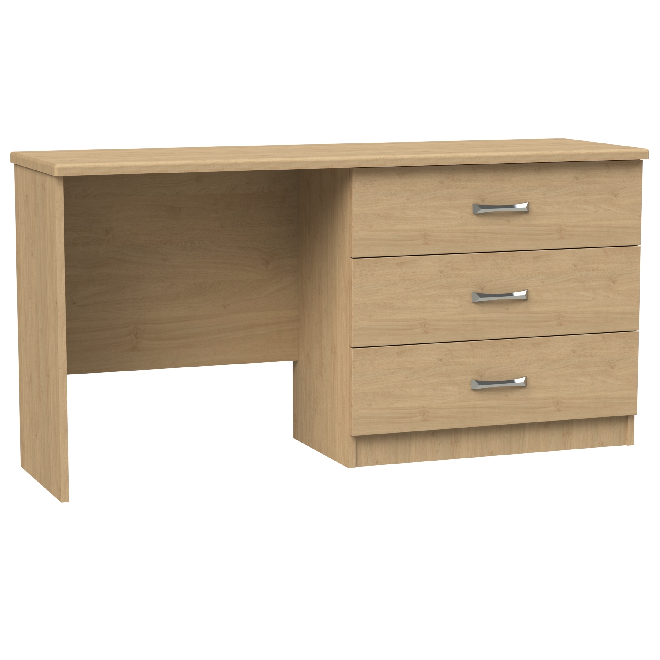 3 Drawer Wide Dressing Table