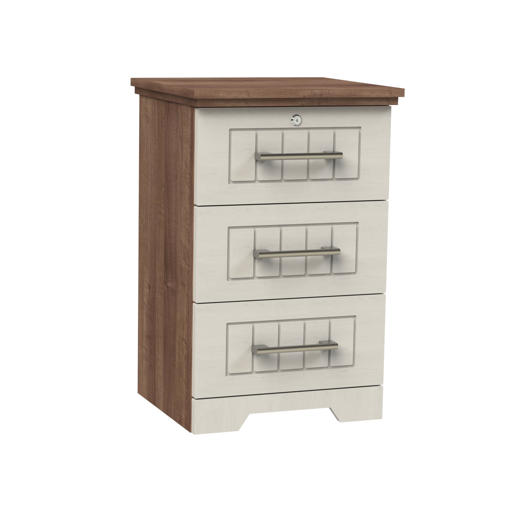 3 Drawer Bedside