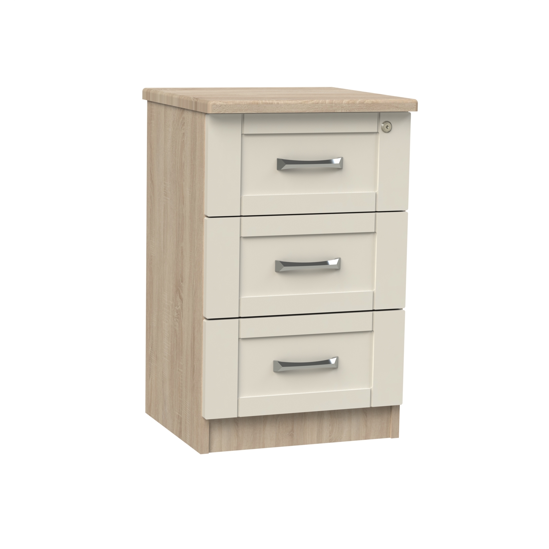 3 Drawer Bedside