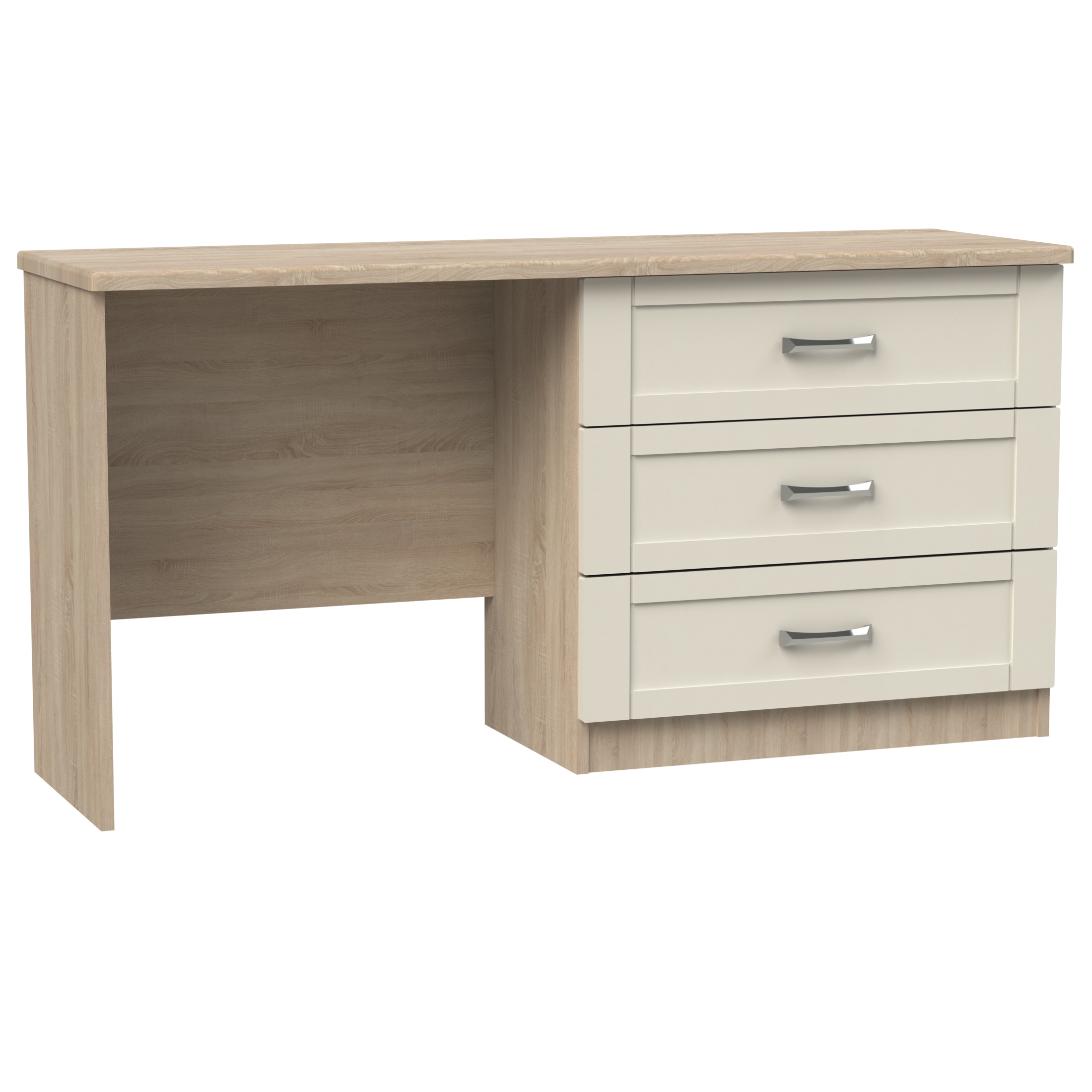3 Drawer Wide Dressing Table
