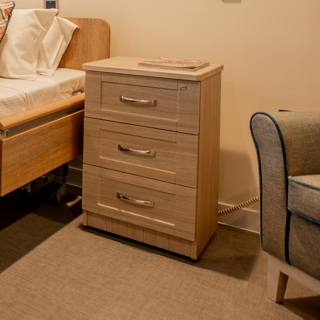 Nightingale Lifestyle - Loxton 3 drawer bedside