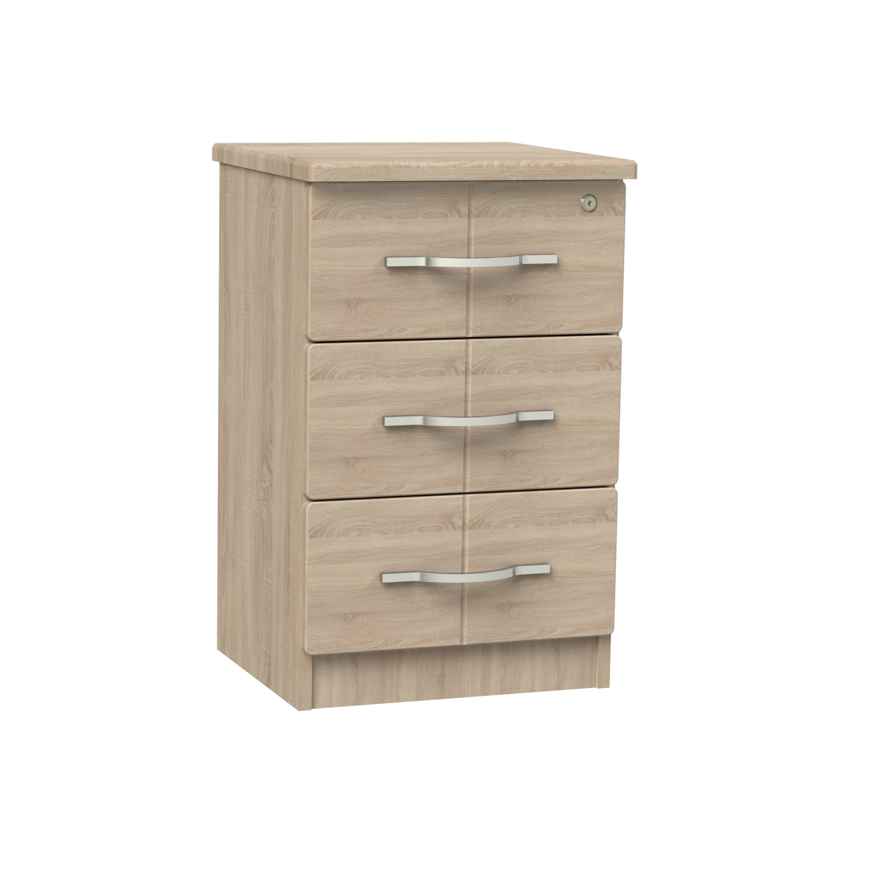 3 Drawer Bedside
