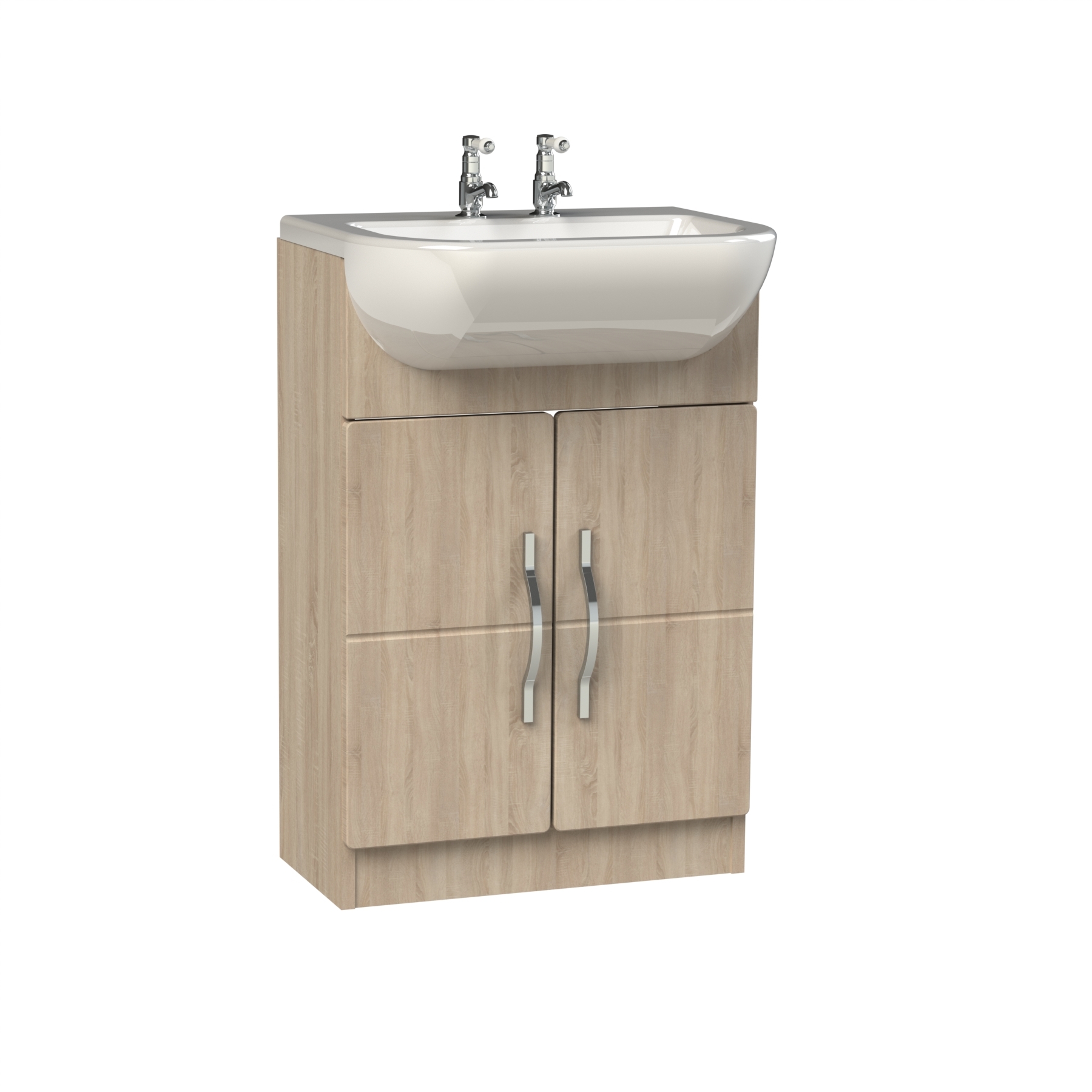 2 Door Vanity Unit