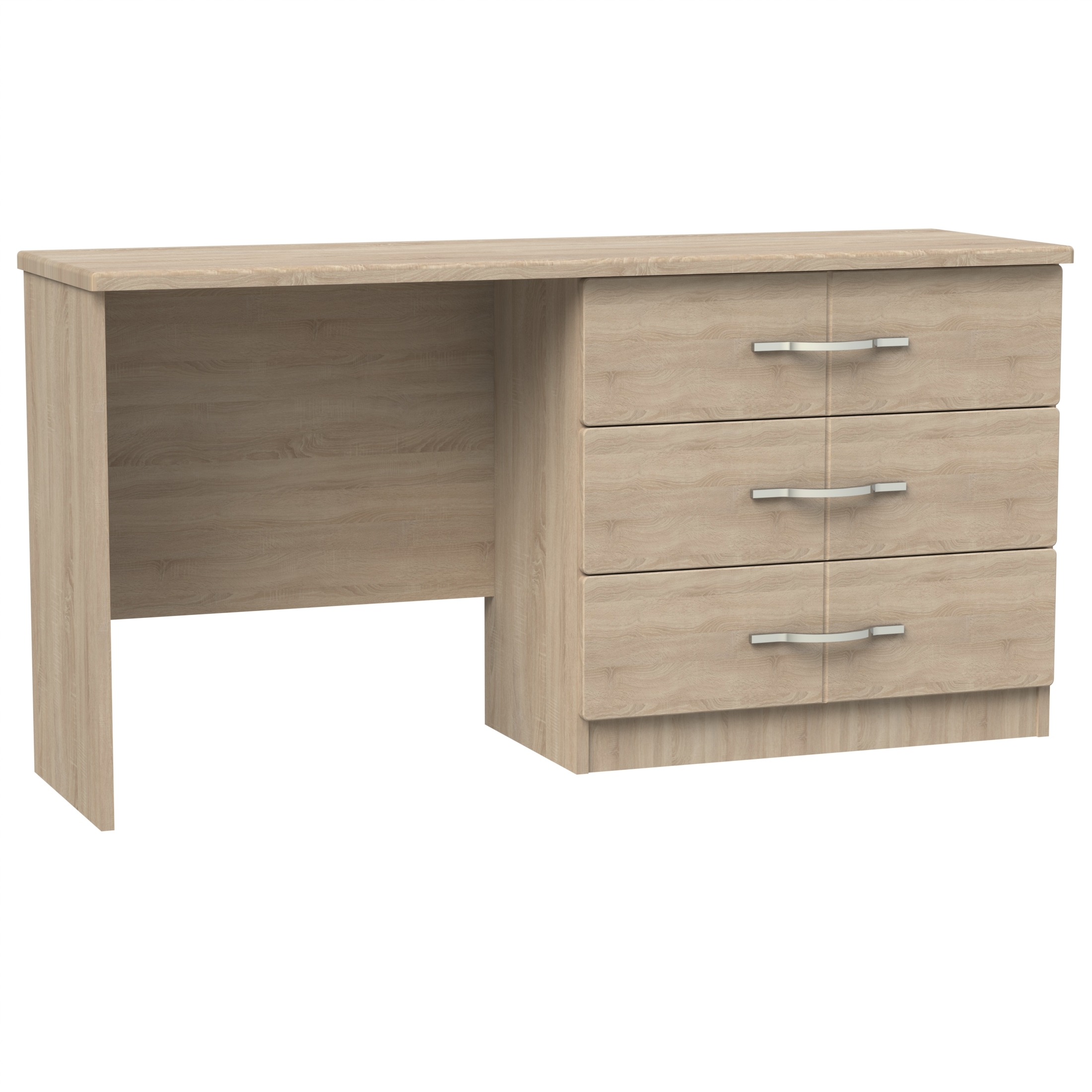 3 Drawer Wide Dressing Table
