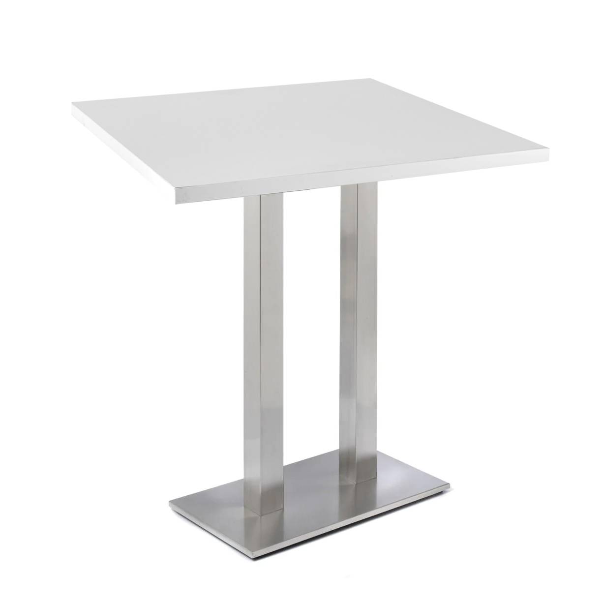 Twin Pedestal Poseur Table