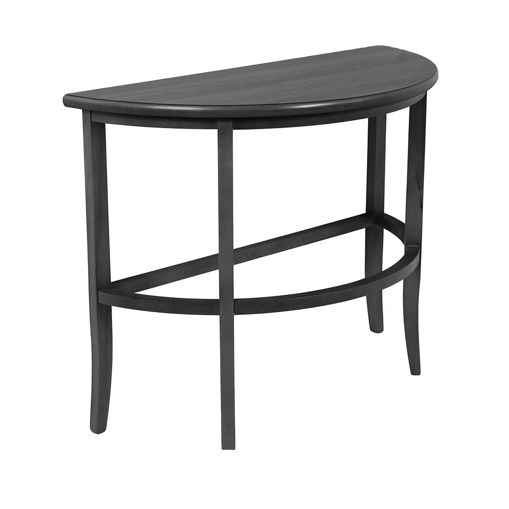 Semi-Oval Console Table