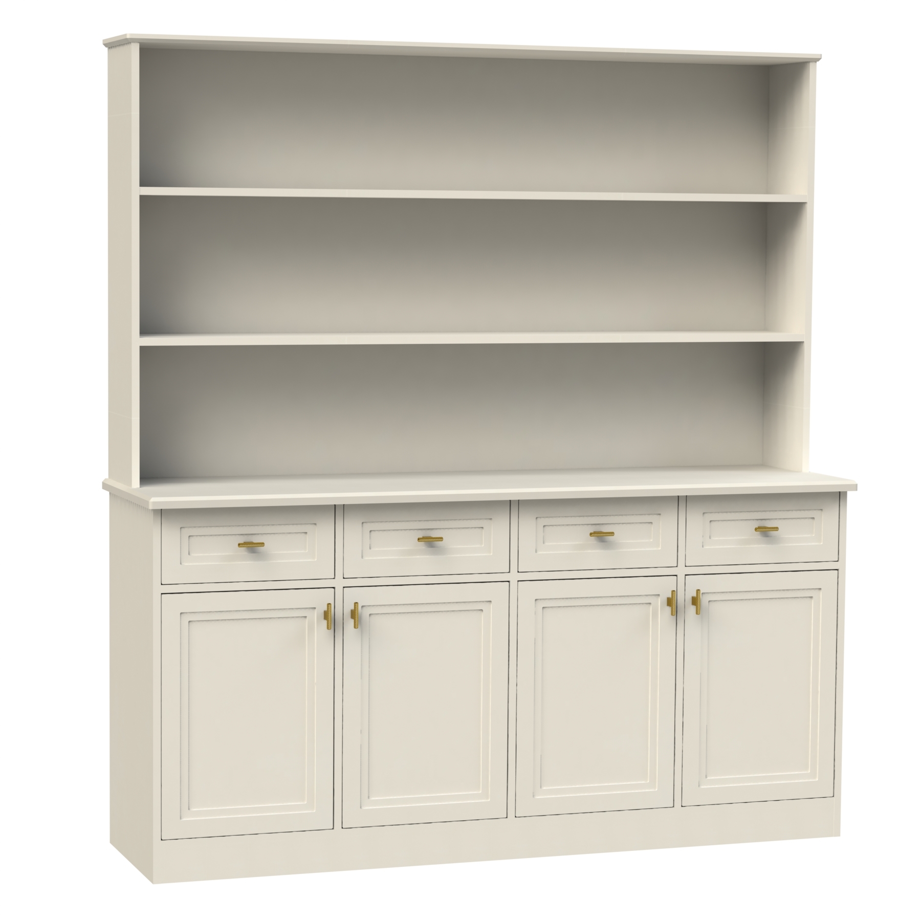 4 Door 4 Drawer Dresser