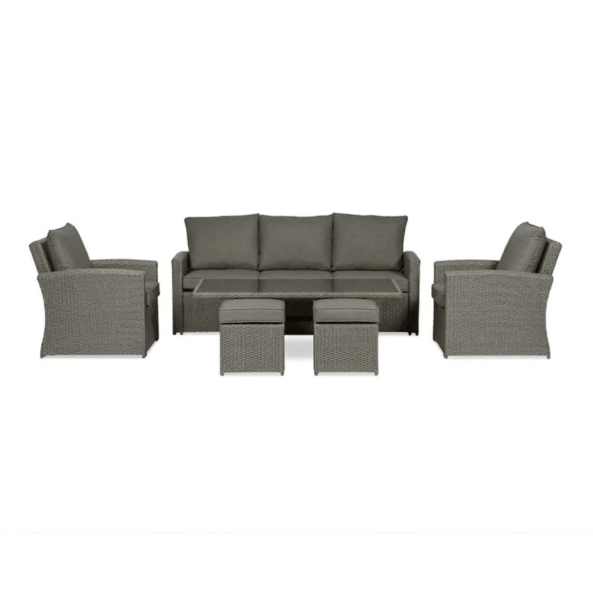Siena 7 Seater Deluxe Sofa Dining Set