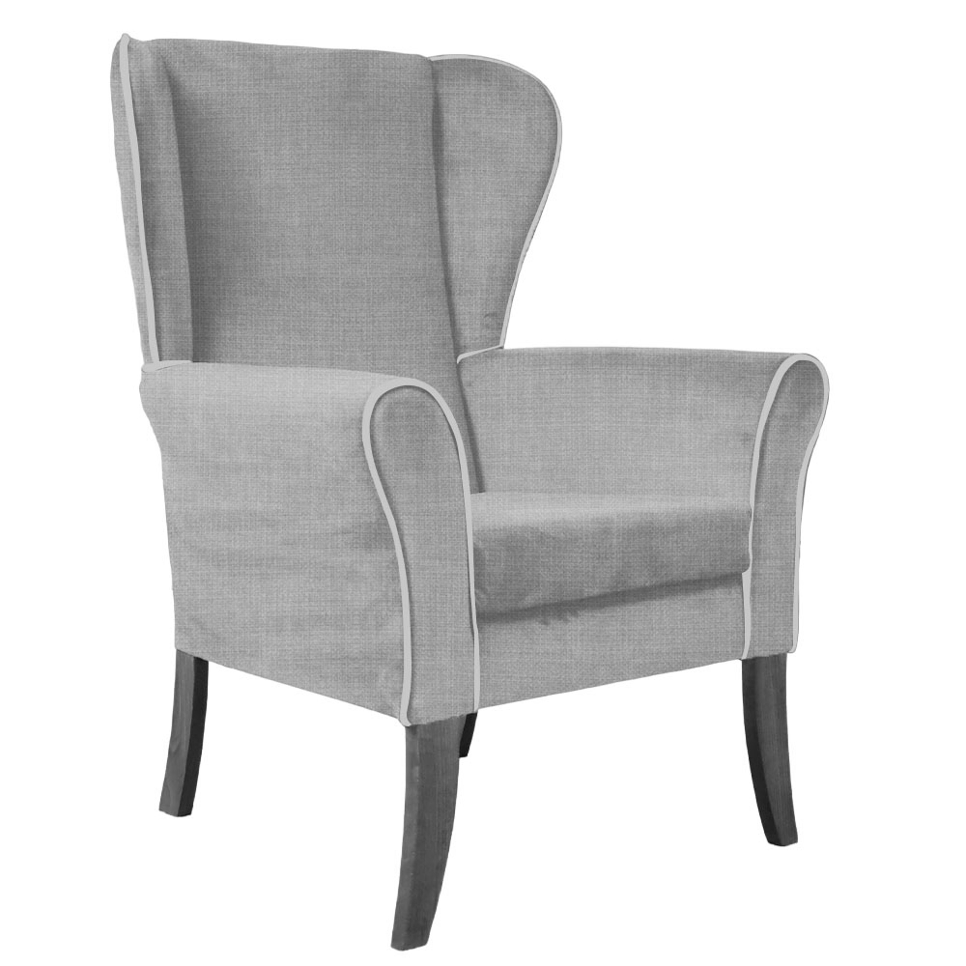 High Back Armchair with wings