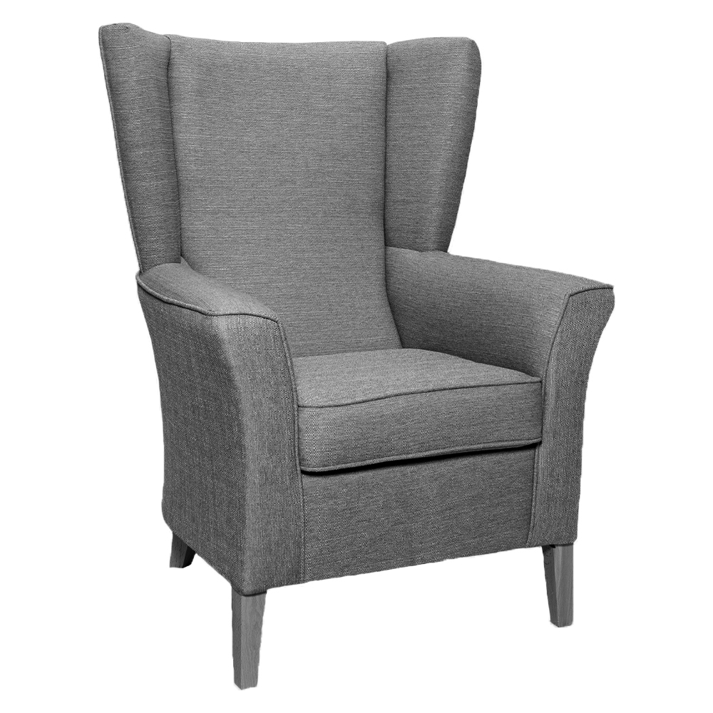 High Back Armchair with wings