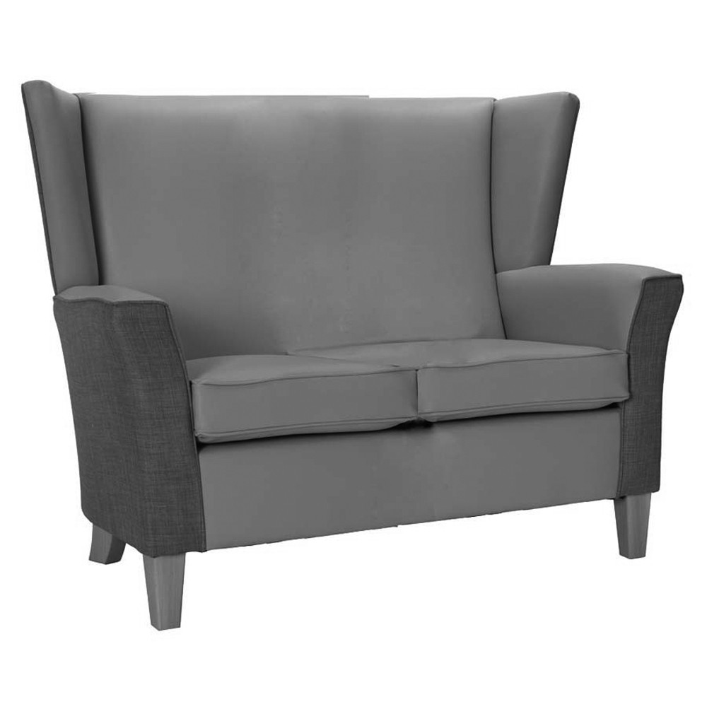 High Back 2 Seater with wings