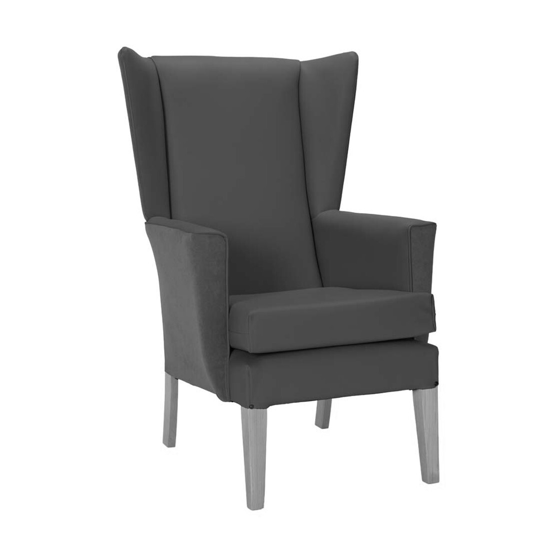 High Back Armchair with wings