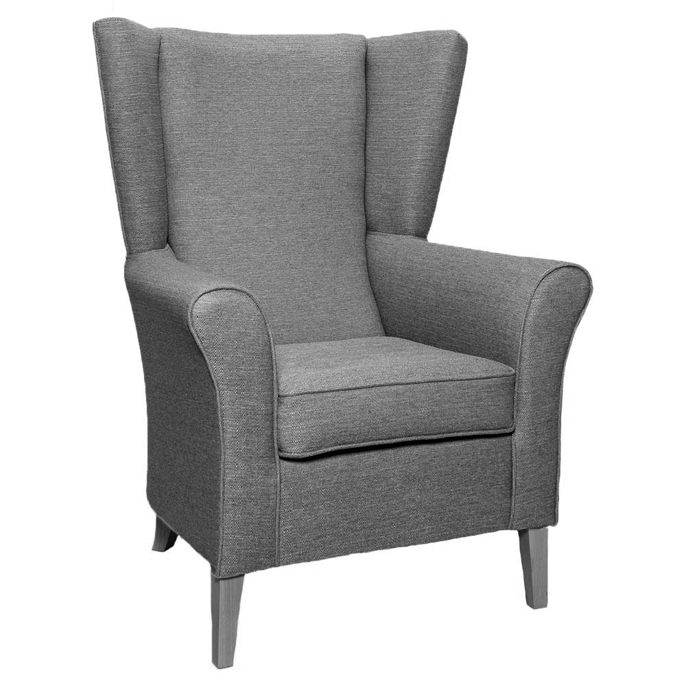 High Back Armchair with wings